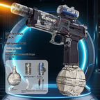 Fire Rat Electric Water Pistol with LED Light - Fully Automatic Water Gun for Summer Fun, Sports, and Kids' Gifts
