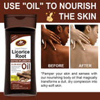 Licorice Root Oil Herbal Extract Liquid Extract Whitening Body Oil Extra Brightening Skin Care 200ml