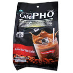 Cafe Pho Vietnamese 3in1 Instant Coffee Mix, Iced Milk Coffee, Cafe Sua Da, Single Serve Coffee Packets, Bag of 18 Sachets, Pack of 1-15 Months Shelf Life