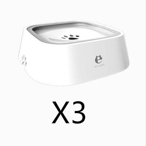 1.58 qt. Cat Dog Water Bowl Carried Floating Bowl Anti-Overflow Slow Water Feeder Dispenser Pet Fountain ABS&PP Dog Supplies