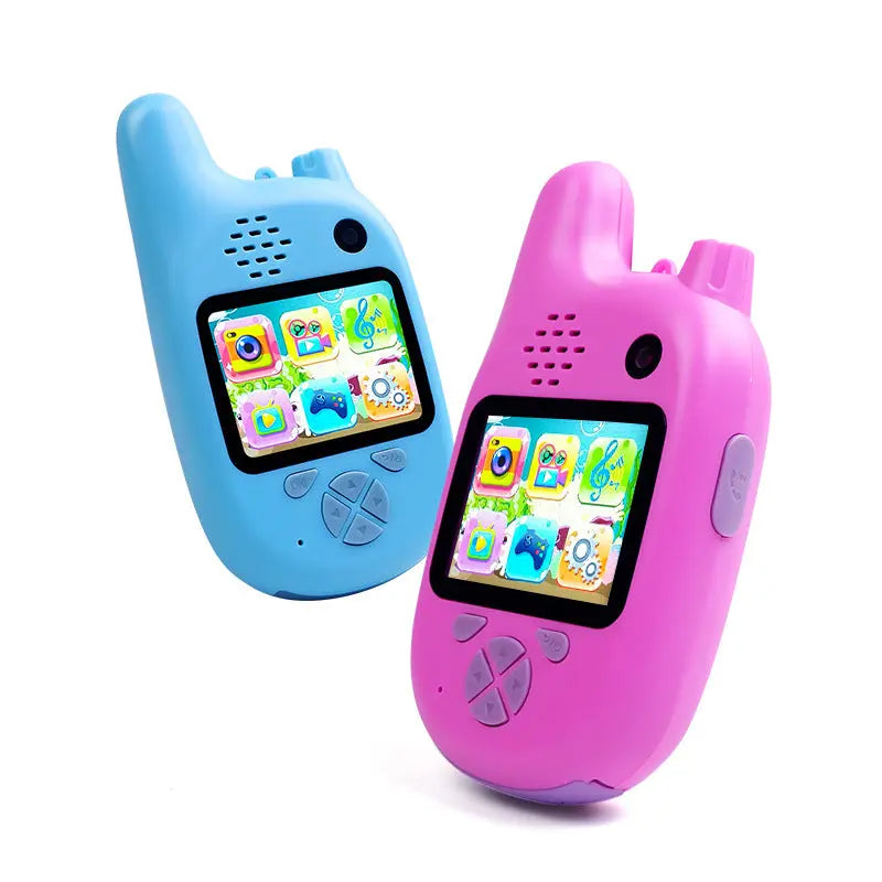 Walkie-Talkie Kids Camera Toys Mini HD Cartoon Cameras G8Central.com
