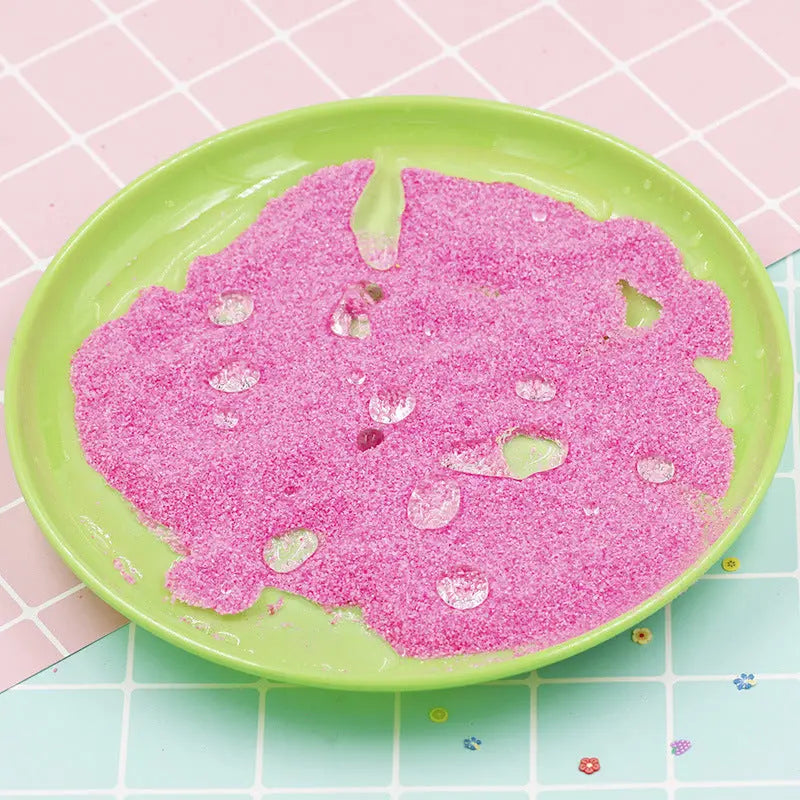 DIY Not Wet Magic Sand Handmade Toys Non-toxic Magic Mars Space Sand Educational Toy G8Central.com