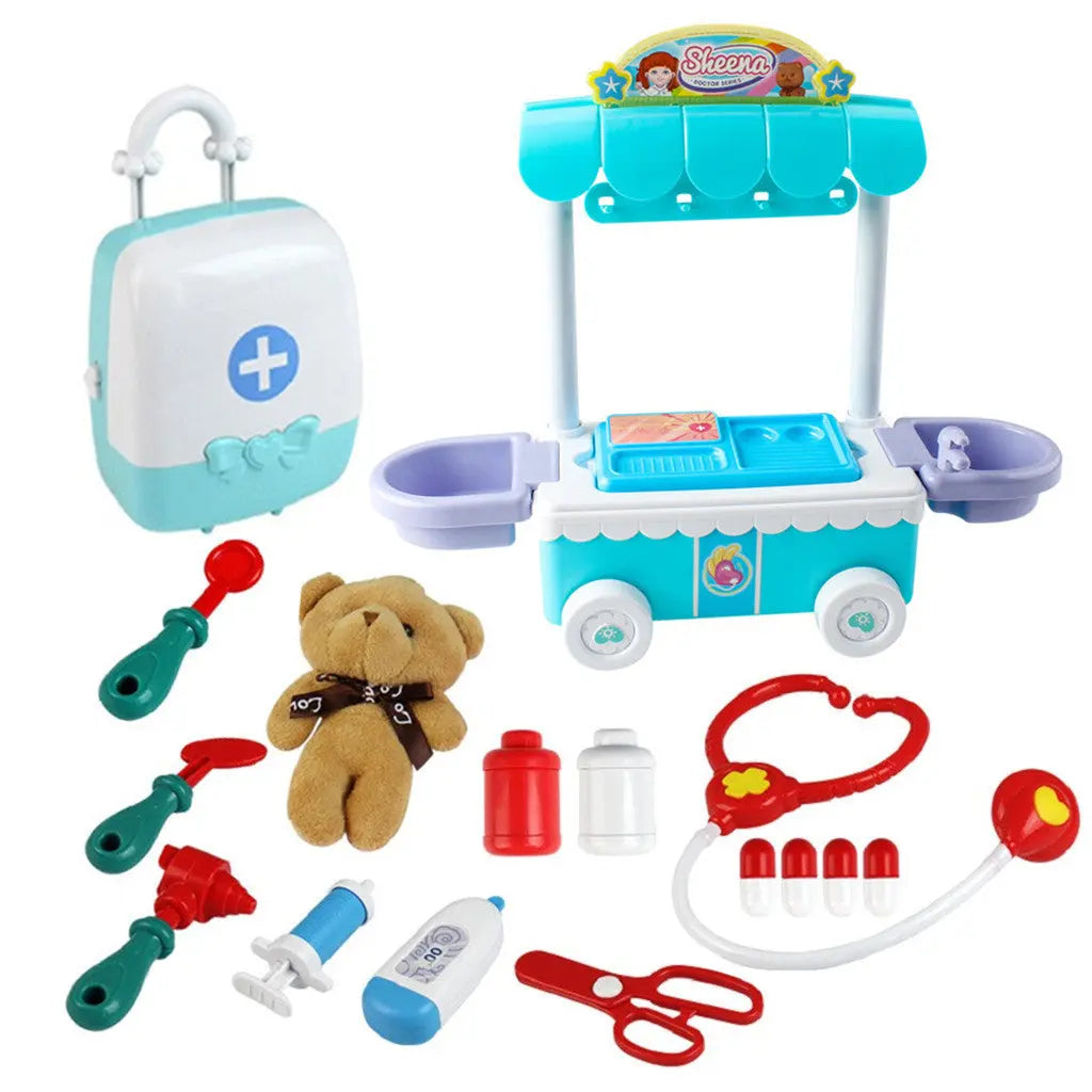 Doctor Kit Surgical Car with Music Children Play House Educational Role Play G8Central.com