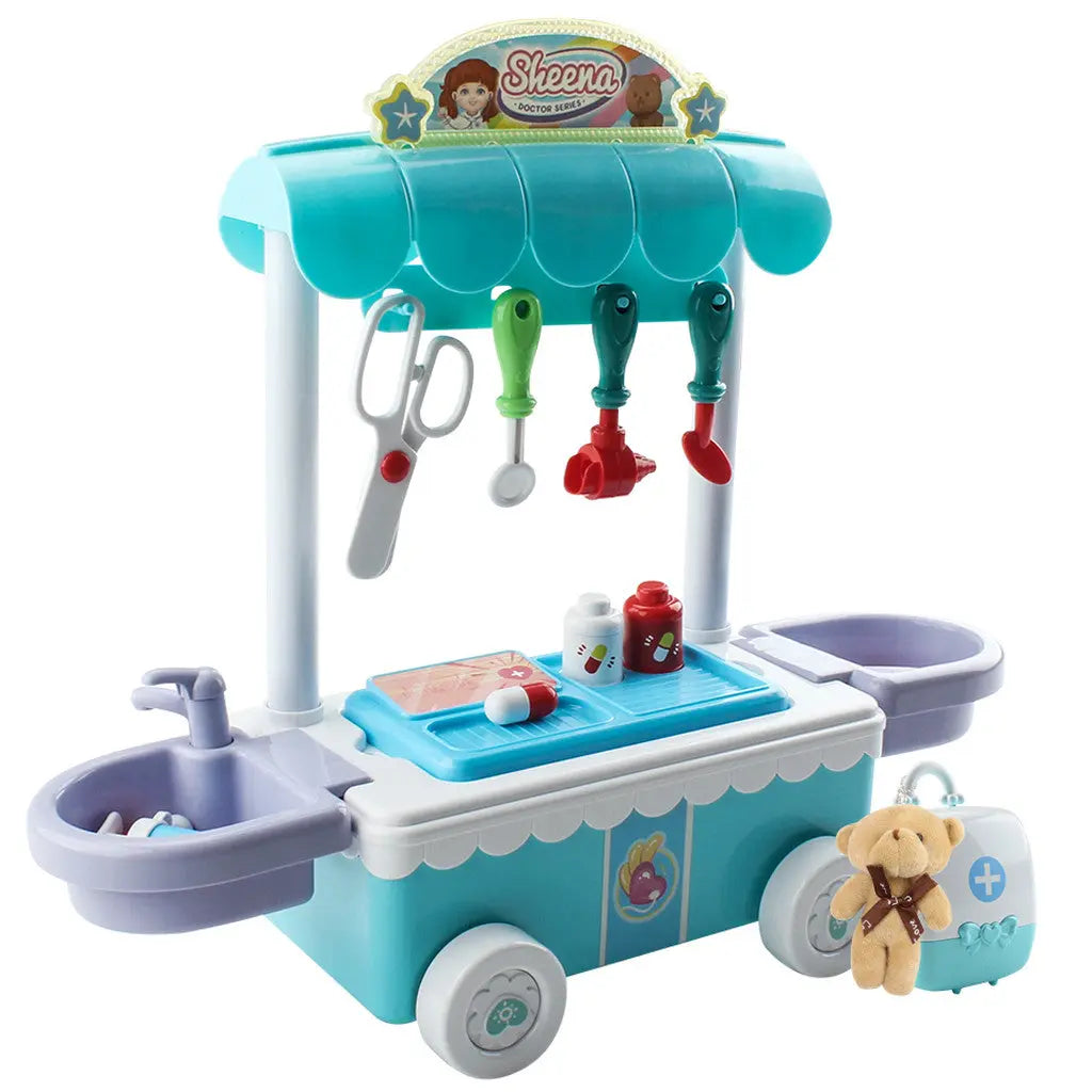 Doctor Kit Surgical Car with Music Children Play House Educational Role Play G8Central.com