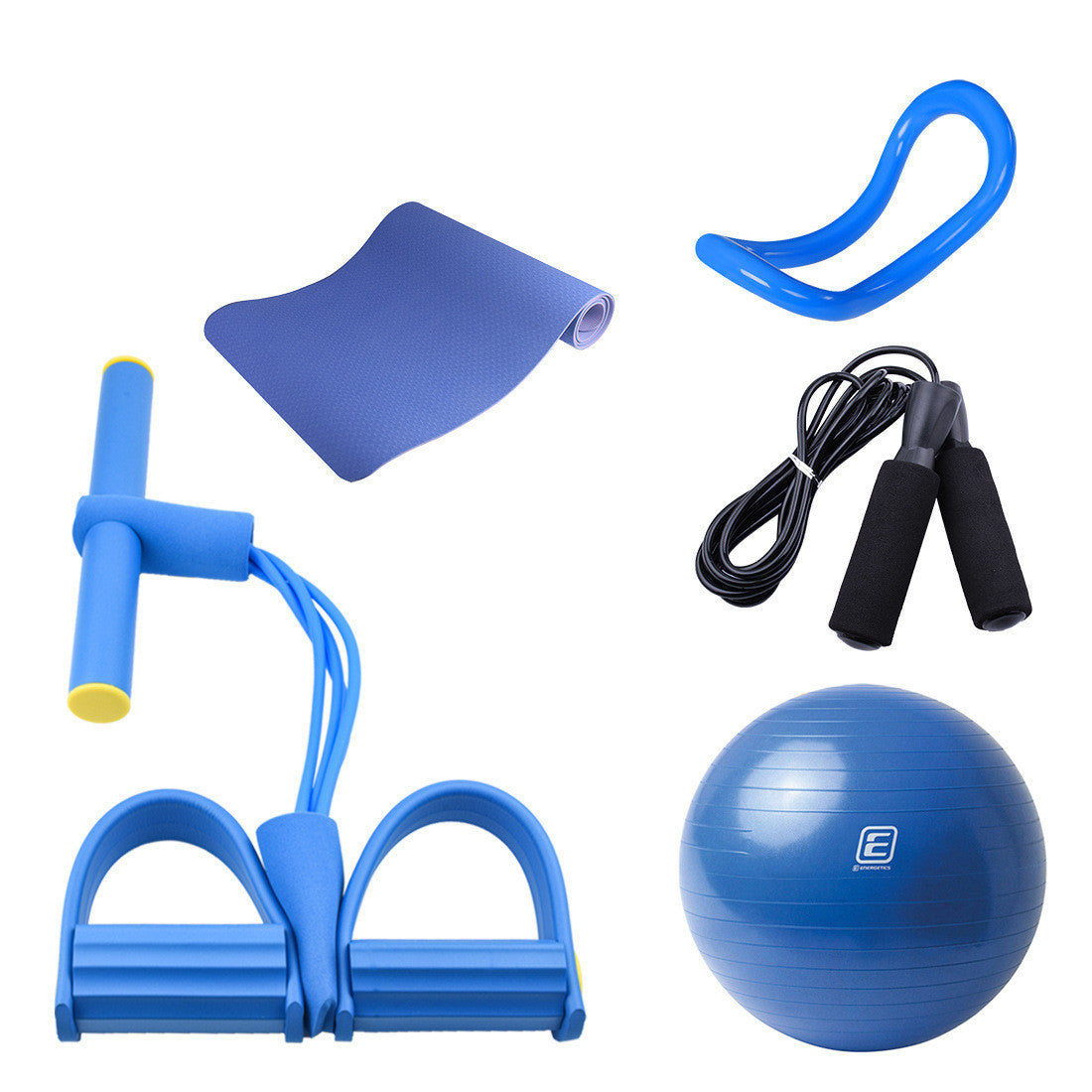 Multifunction Fitness Pedal Resistance Band
