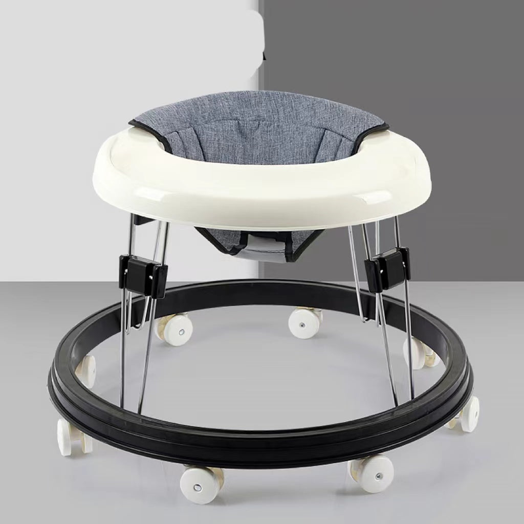 Multifunctional Baby Walker with Anti-Rollover Design & Music | 9-Height Adjustable Infant Walker (6–36 Months)