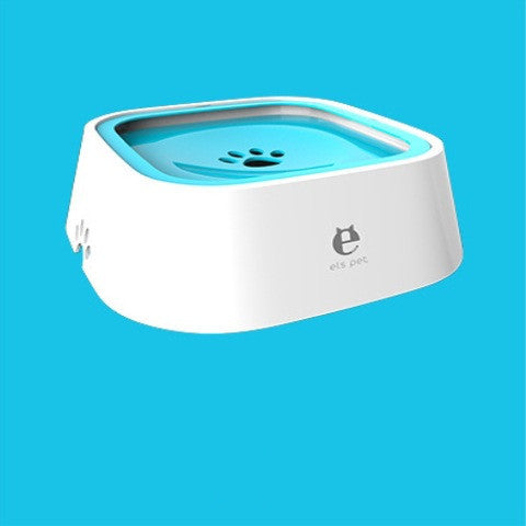 1.58 qt. Cat Dog Water Bowl Carried Floating Bowl Anti-Overflow Slow Water Feeder Dispenser Pet Fountain ABS&PP Dog Supplies