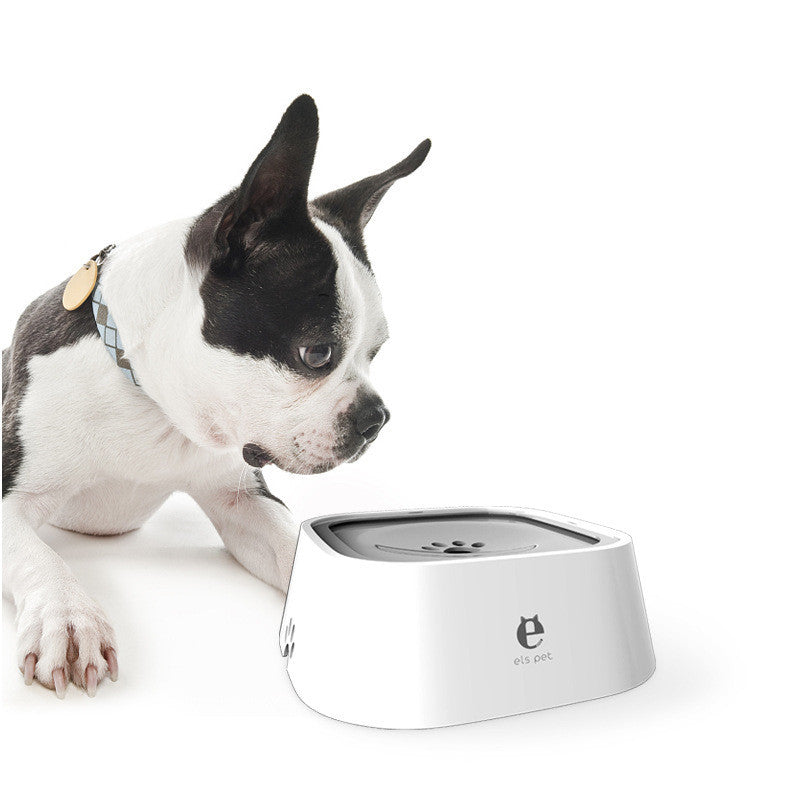 1.58 qt. Cat Dog Water Bowl Carried Floating Bowl Anti-Overflow Slow Water Feeder Dispenser Pet Fountain ABS&PP Dog Supplies
