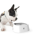 1.58 qt. Cat Dog Water Bowl Carried Floating Bowl Anti-Overflow Slow Water Feeder Dispenser Pet Fountain ABS&PP Dog Supplies