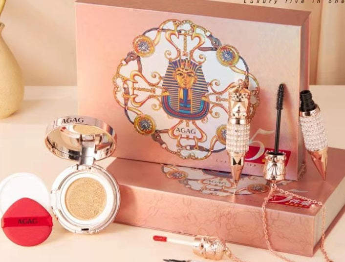 AGAG Queen Scepter Makeup Set – Air Cushion Lipstick Adoration Gift Box 💄