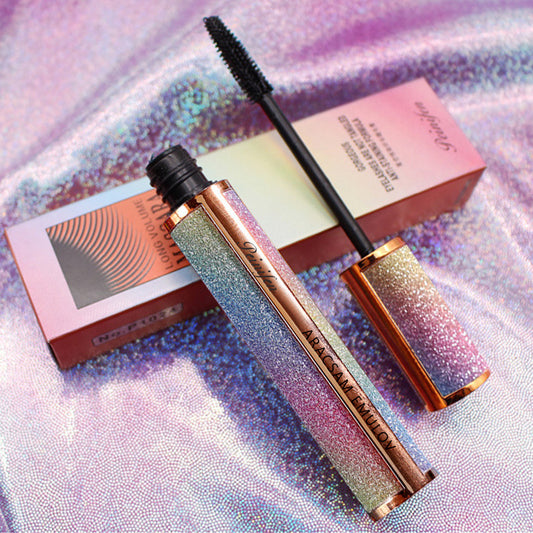 Starry Sky Slim Waterproof Mascara – Lengthening & Volumizing Smudge-Proof Black Mascara ✨