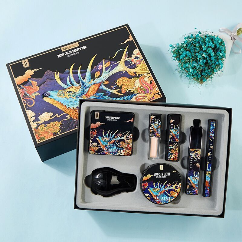 Student Beginner Makeup Set – 7-Piece Cosmetic Beauty Kit 💄