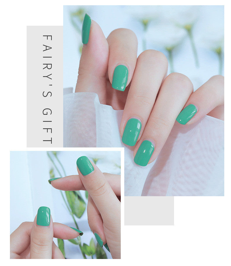 🍒 Odorless Baking-Free Nail Polish – Non-Peelable Oily Cherry Color Nail Polish