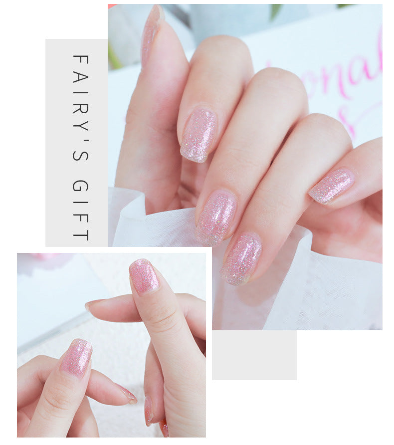 🍒 Odorless Baking-Free Nail Polish – Non-Peelable Oily Cherry Color Nail Polish