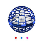 Flying Ball Spinner Hand Controlled Spinner Toy Drone Helicopter 360 Rotating Mini UFO With Light Kids Gifts