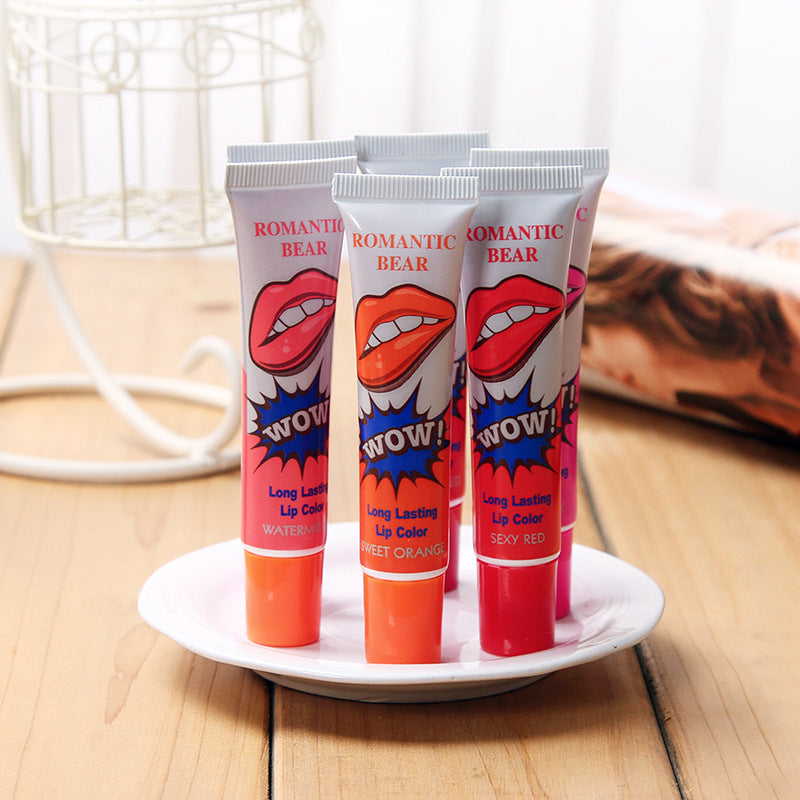 Color Fast Tear-Off Lip Gloss – Long Lasting Peel-Off Lip Tint 💄✨