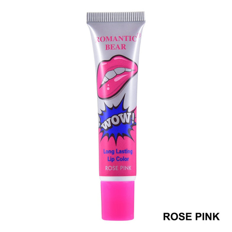 Color Fast Tear-Off Lip Gloss – Long Lasting Peel-Off Lip Tint 💄✨