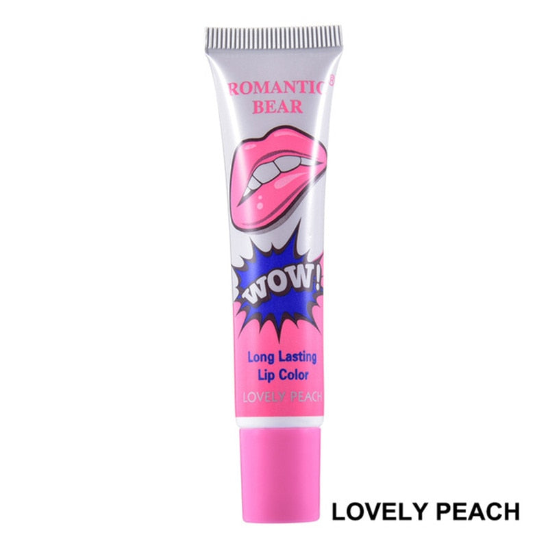 Color Fast Tear-Off Lip Gloss – Long Lasting Peel-Off Lip Tint 💄✨