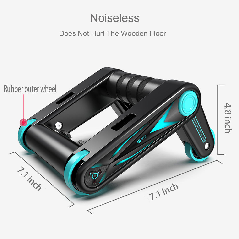 AB Roller Wheel and Push up Bars