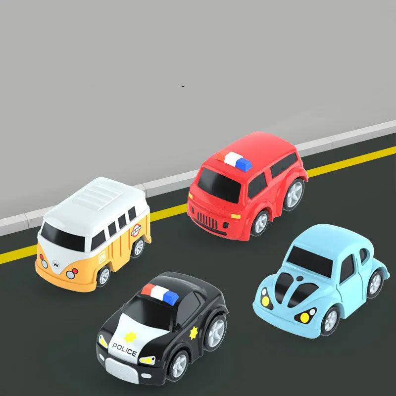 Cars Pass Through Big Adventure Parking Lot Rail Car Toy Car Track Kids Toy G8Central.com