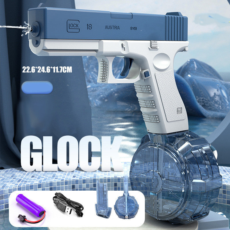 Glock Electric Water Toy Spray Blaster Airsoft Summer Toys Swimming Pool Game For Kids