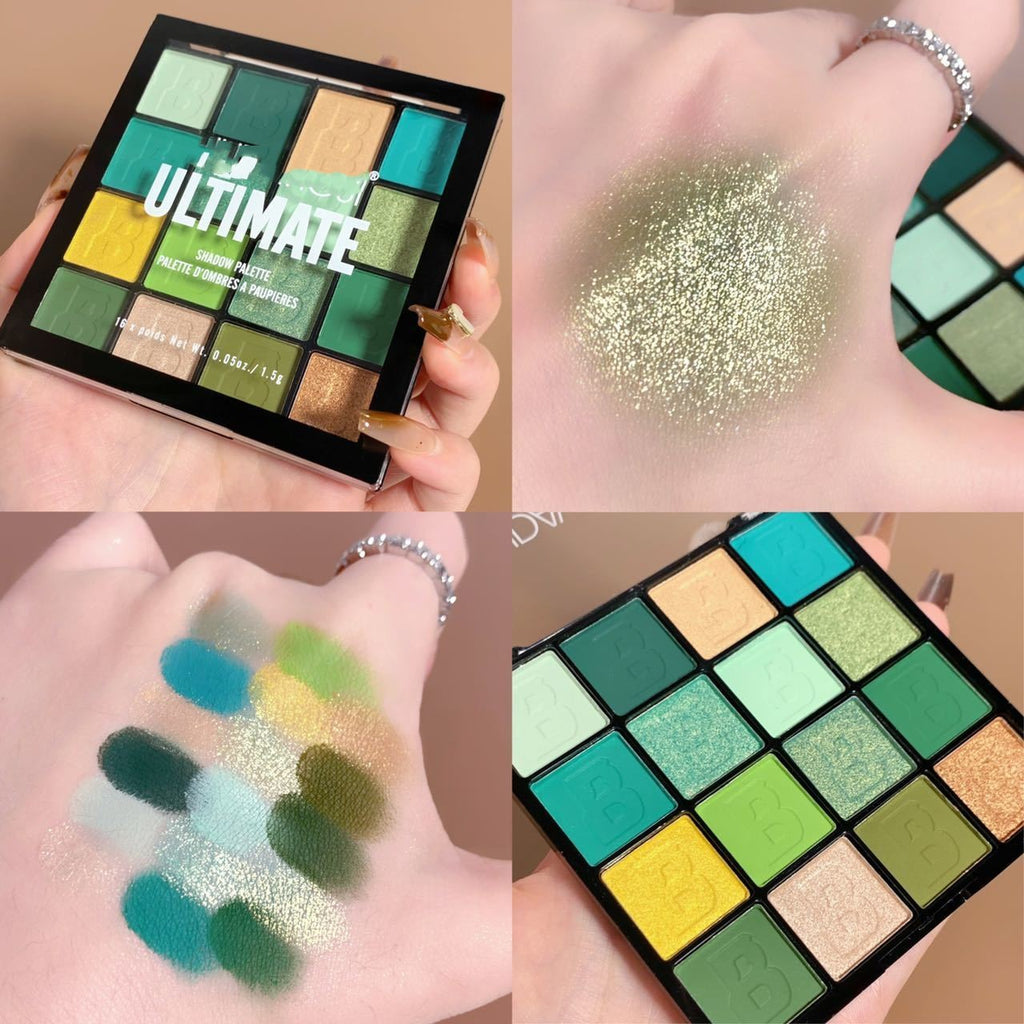 Matte Pearlescent Stage Makeup Eyeshadow Palette – Professional Long-Lasting Eye Makeup ✨