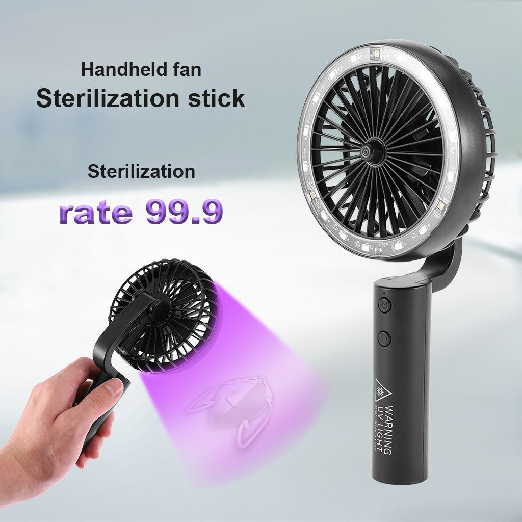 N53 Mini Portable UV Sanitizer Handheld UV Fan Disinfection For Home Travel