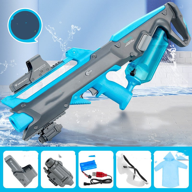💦⚡ Electric Continuous Water Gun – Easy-Use Children’s Water Spray Toy for Summer Outdoor Fun