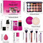 POPFEEL Makeup Set Eye and Face Kit – All-in-One Full Makeup Collection 💄✨