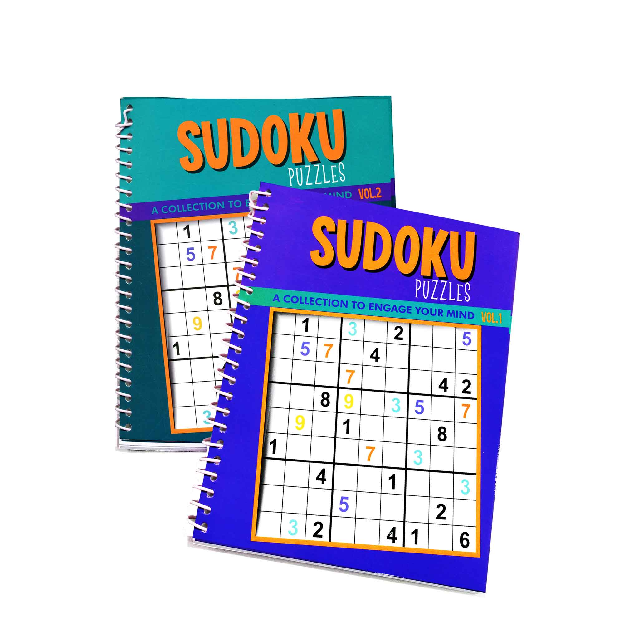 Spiral SUDOKU Puzzles A Collection To Engage Your Mind | DIGEST Size