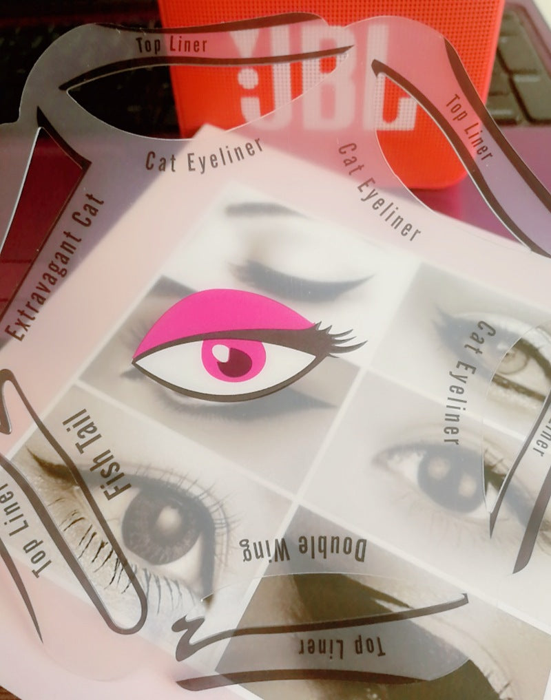 Smoky Eye Makeup Eyeliner Aids – Reusable Eyeliner Guide Tool for Perfect Eye Makeup ✨