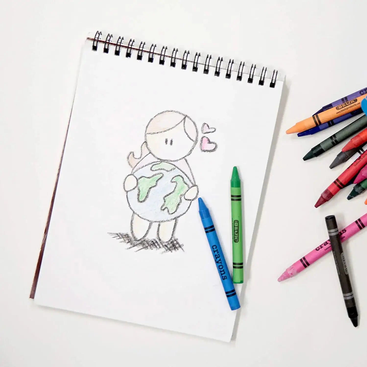Premium Color Crayons | 48-Count | Coloring Set.