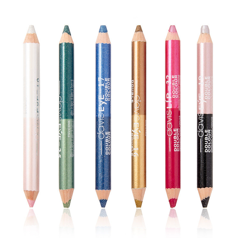 Makeup Two-Tone Eye Shadow Pen – Dual Color Eyeshadow Stick for Easy Eye Makeup ✨