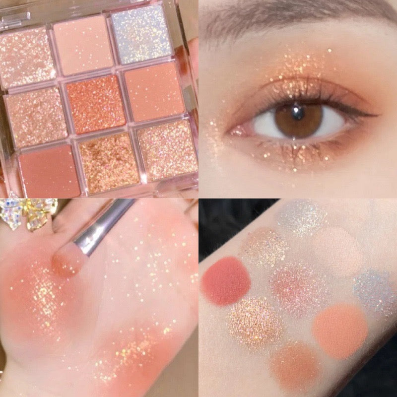 Daily Nude Makeup Eye Shadow Plate – Natural Neutral Eyeshadow Palette ✨