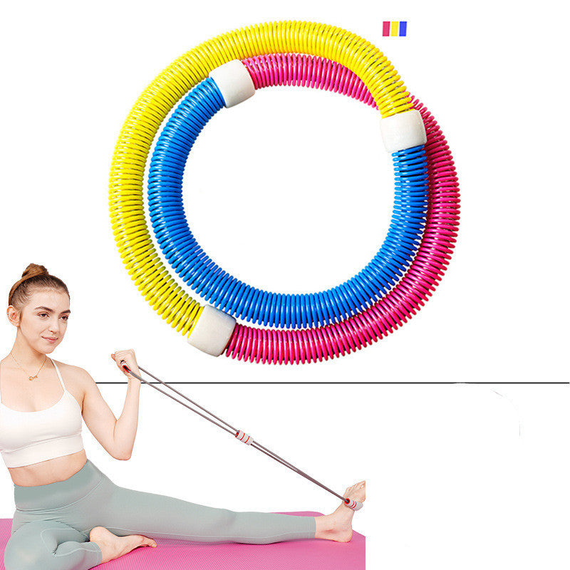 Soft Weighted Fitness Hoop for Home Workouts
