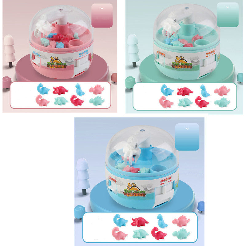 Mini Dinosaur Gashapon Toy Grabbing Machine for Kids