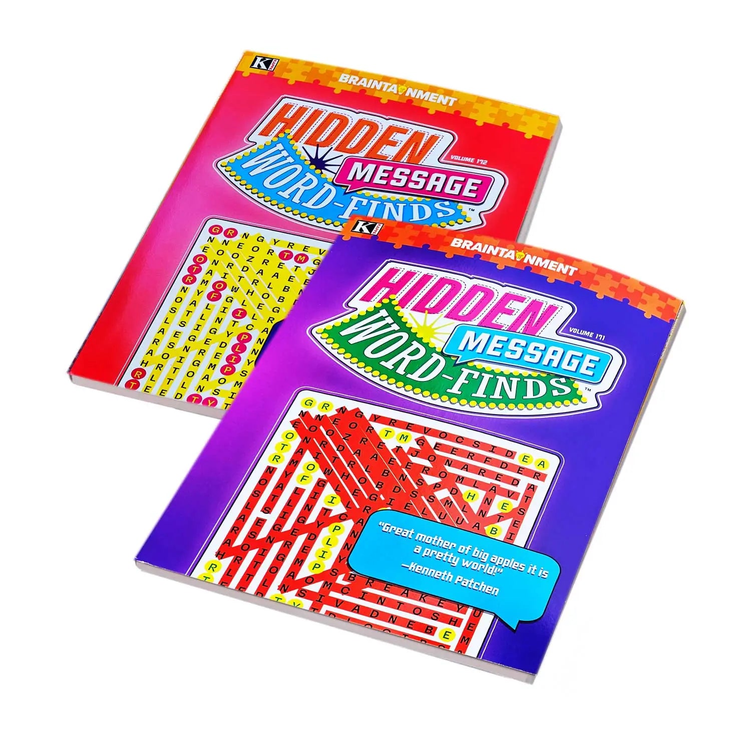 Puzzles Book KAPPA Hide & Seek Word Finds | 2-Titles G8Central