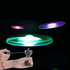 Pull String Luminous Flying Saucer Toy G8Central.com