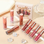 Liquid Lip Gloss & Lipstick Set – Long Lasting Waterproof Matte Lip Color Kit 💄✨