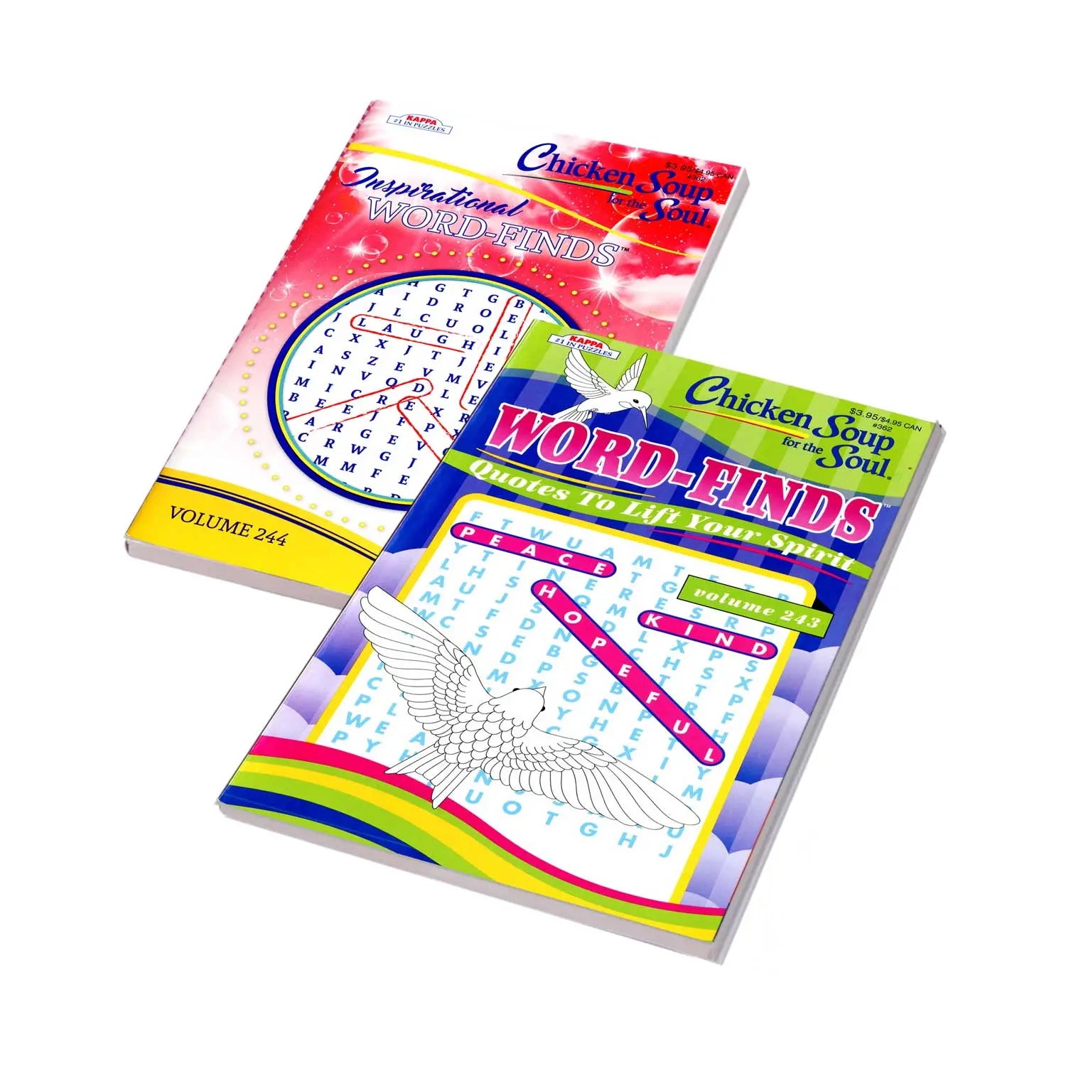 Puzzle Book | Chicken Soup For The Soul Word Finds Digest Size | 2-Titles G8Central