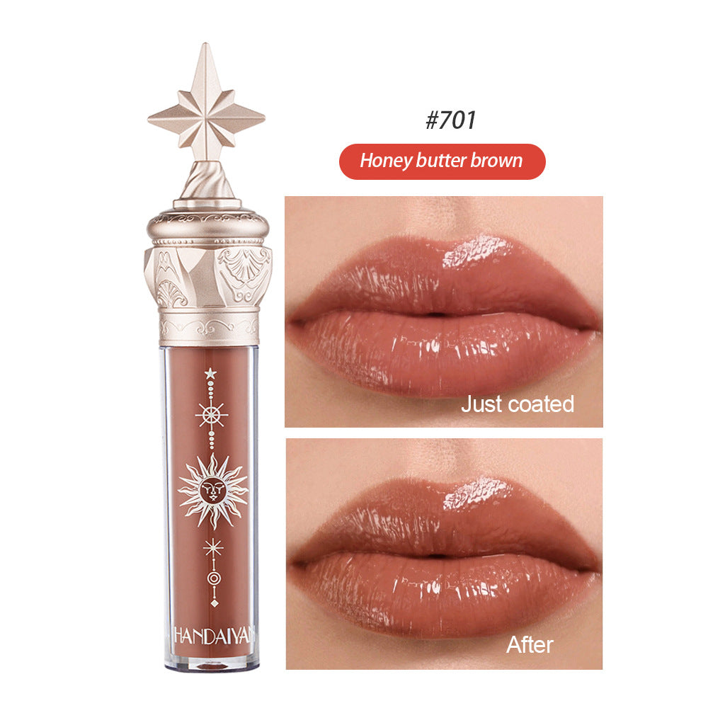 Lip Gloss Lipstick Mirror Lip Glaze – Glossy Hydrating Lip Color for Shiny Lips 💄✨