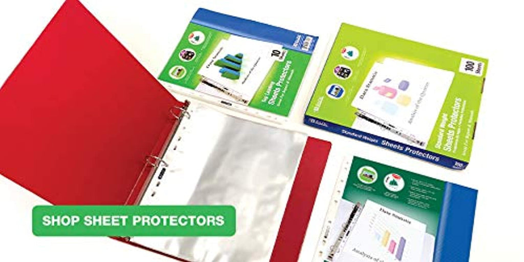 Economy Weight Top Loading Sheet Protectors (10/Pack).