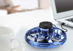 Mini Fingertip Gyro Interactive Decompression Toy Drone LED UFO Type Flying Helicopter Spinner Toy Kids G8Central.com