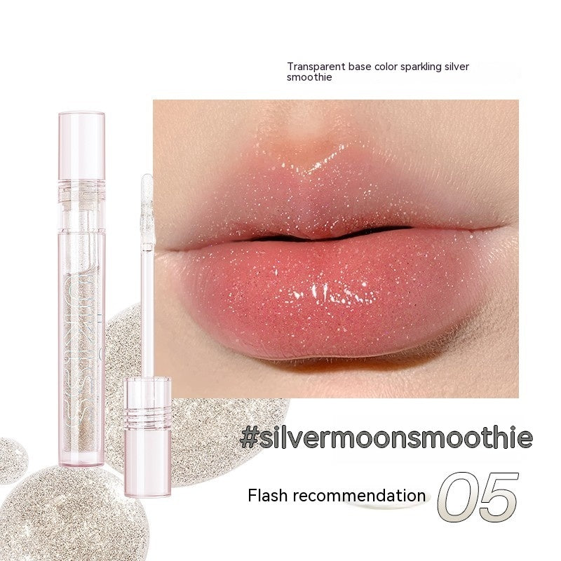 Transparent Lip Gloss Moisturizing Lipstick – Hydrating Clear Gloss for Shiny Lips 💄✨