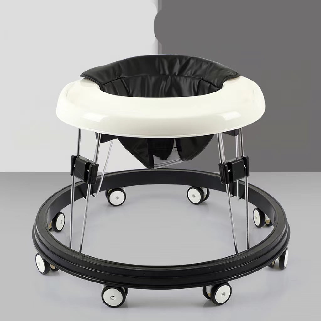 Multifunctional Baby Walker with Anti-Rollover Design & Music | 9-Height Adjustable Infant Walker (6–36 Months)