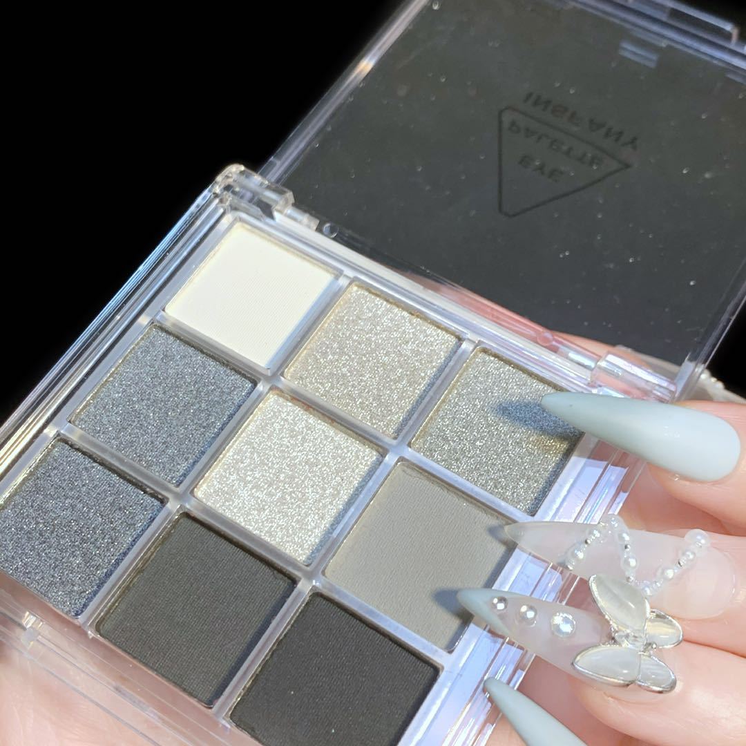 Smoky Makeup 9 Color Eyeshadow Palette – Blendable Smokey Eye Collection ✨