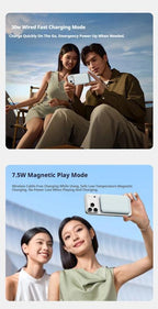 10000mAh Magnetic Wireless Power Bank – 15W PD Fast Charging
