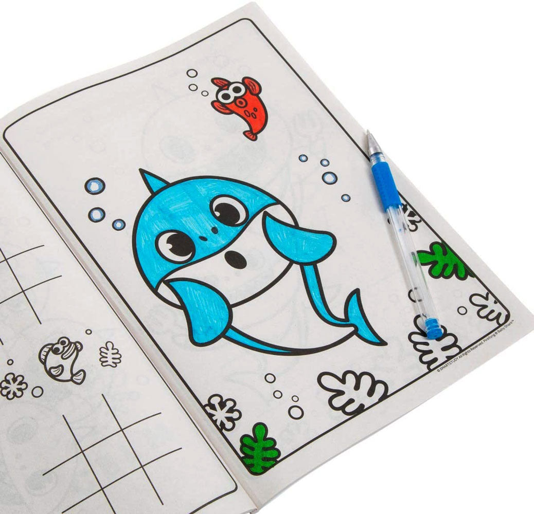 BABY SHARK Jumbo Coloring & Activity Book | 2-Title.