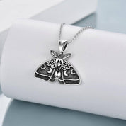 Skull Jewelry Death Head Moth Necklace Moon Pendant Necklace Jewelry Gifts For Women