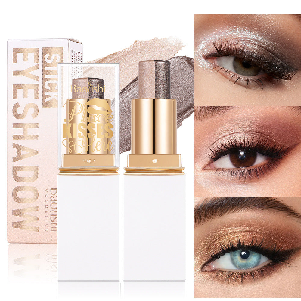 6 Color Pearlescent Eye Shadow Stick – Shimmer Cream Eyeshadow Pen Set ✨
